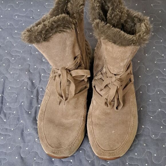 Earth Roamer faux fur lined winter boots size 10 - Picture 1 of 7